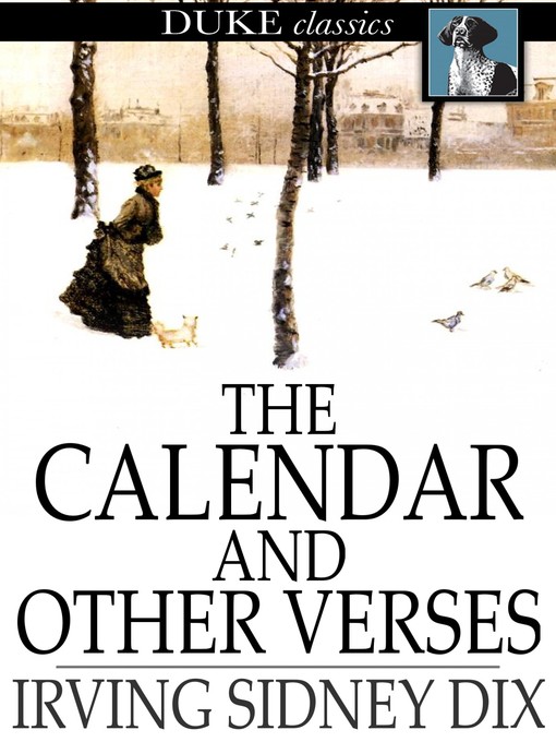 Cover of The Calendar and Other Verses